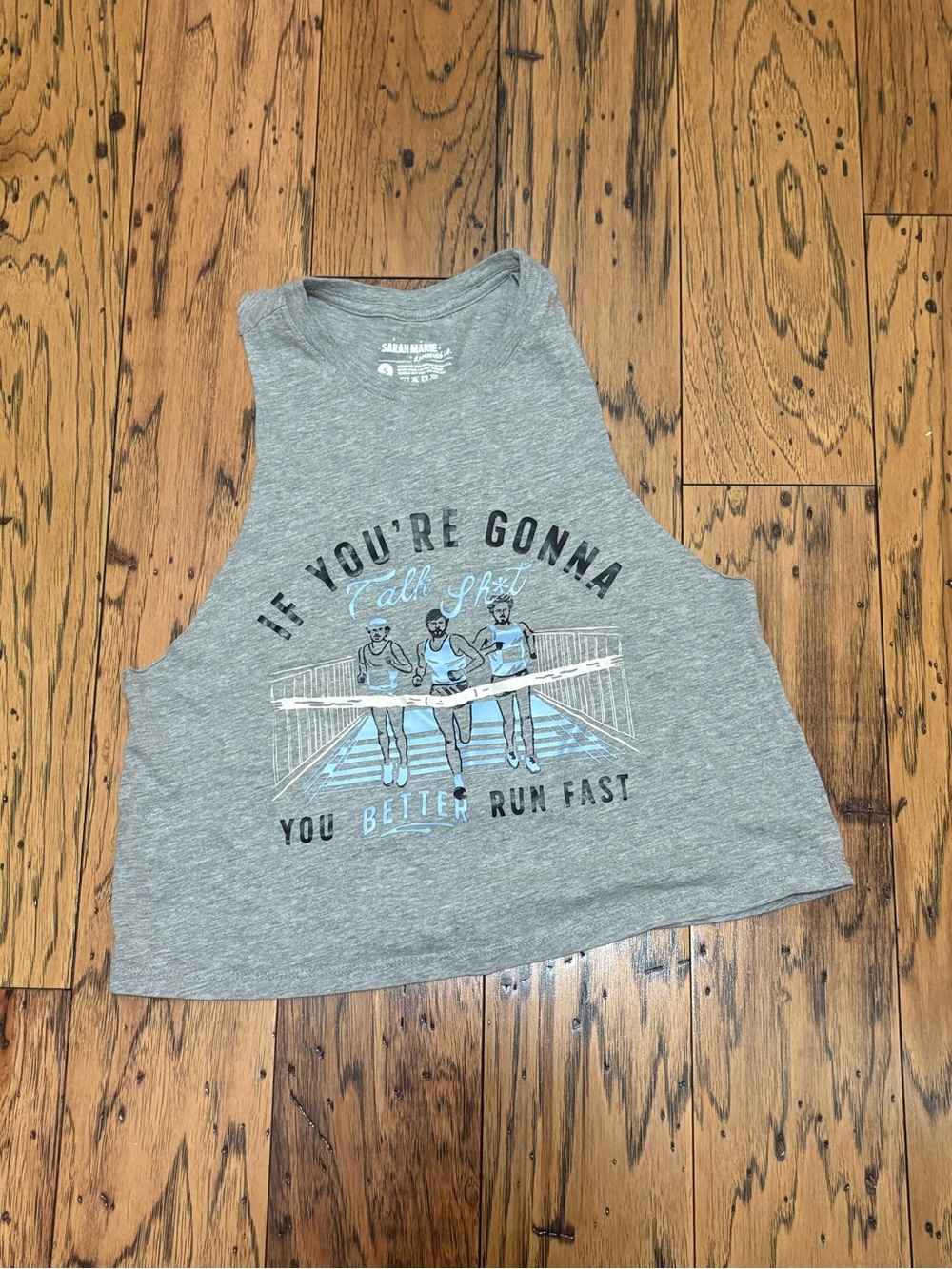 Sarah Marie Running Co Cropped Tank Size Small